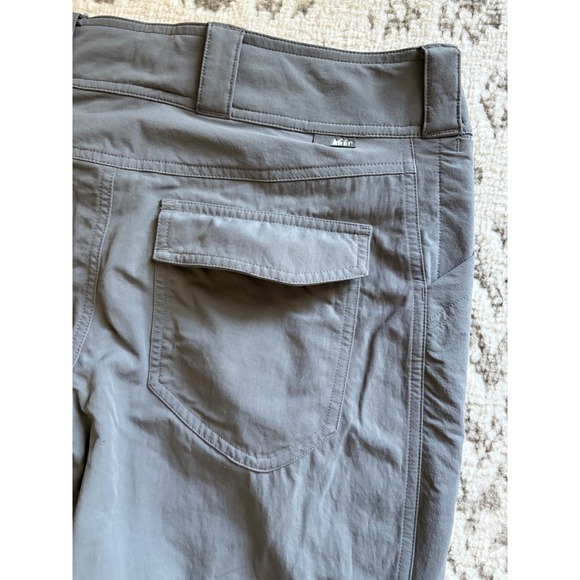 REI Co-op Hiking Pants Screeline Womens Gray 8 Mesh Vents Outdoors Adventure - Picture 10 of 11